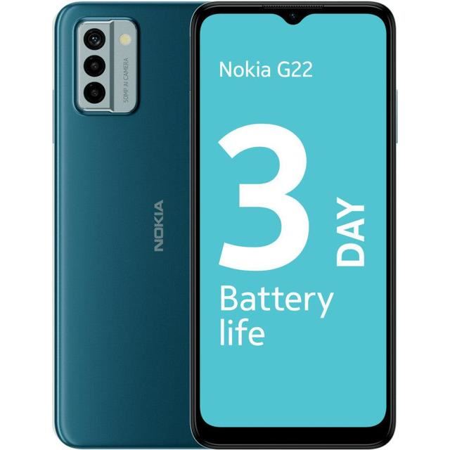 Se Nokia G22 (128GB/Blue) hos Salgsbutikken.dk